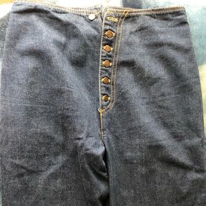 Chemin de Fer Tuxedo Jeans bell bottoms